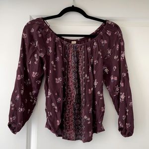 Off the shoulder top